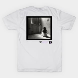 Cece Palaski - Window - B&W - Dark T-Shirt